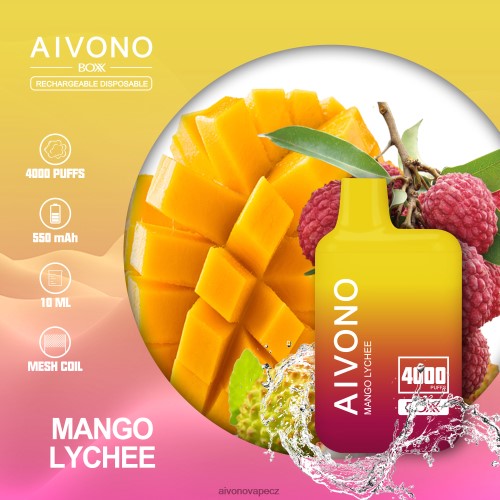 Aivono AIM BOXX 4000 mangové liči N6BL48216 - Vape Aivono CZ