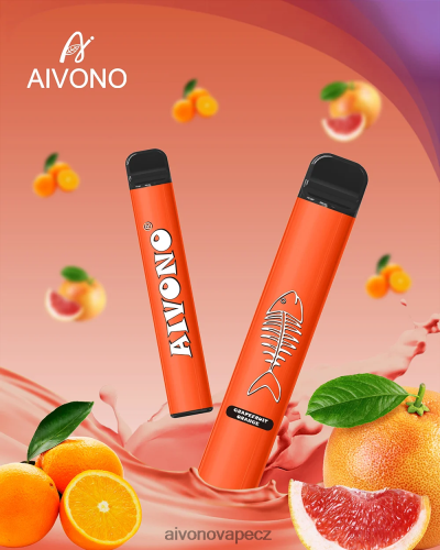Aivono AIM FISHBONE 600 grapefruitový pomeranč N6BL48280 - Vape Aivono CZ