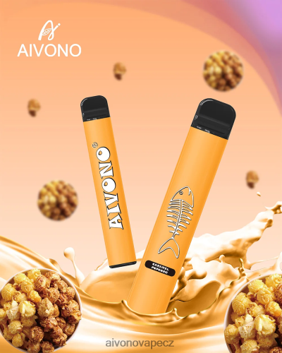 Aivono AIM FISHBONE 600 karamelový popcorn N6BL48286 - Aivono Vape CZ