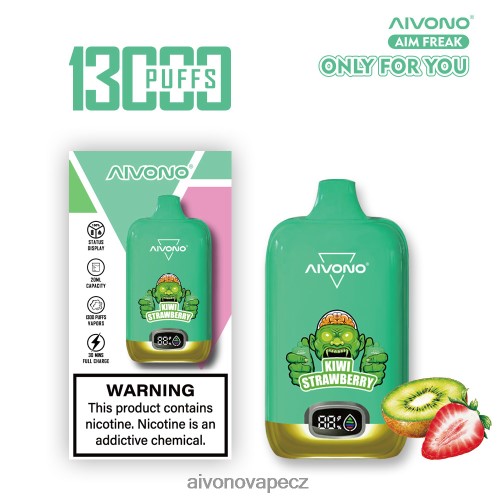 Aivono AIM FREAK 13 000 kiwi jahoda N6BL48246 - Aivono Vape CZ