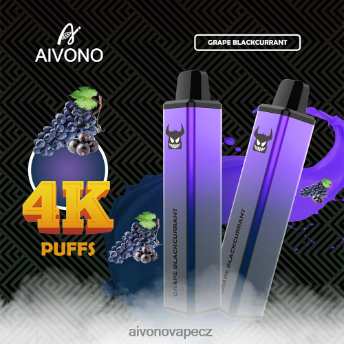 Aivono AIM FREAK 4000 hroznový černý rybíz N6BL48259 - Aivono Česko