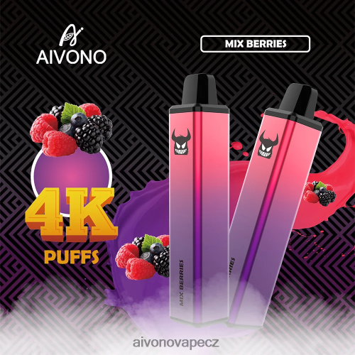 Aivono AIM FREAK 4000 smíšené bobule N6BL48260 - Vape Aivono CZ