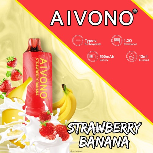 Aivono AIM GUN 7000 jahodový banán N6BL48107 - Aivono Česko