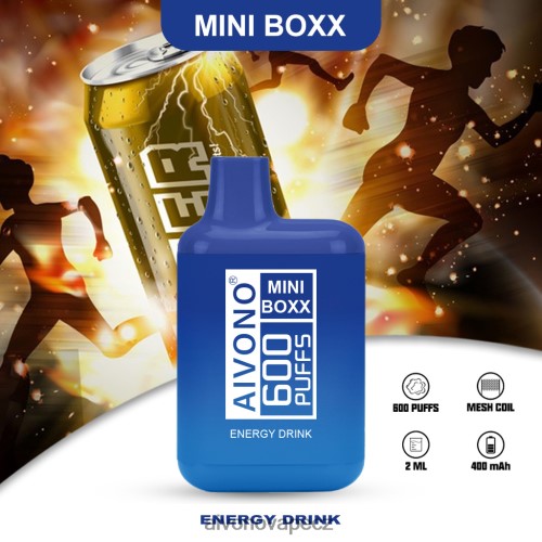 Aivono AIM MINI BOXX 600 energetický nápoj N6BL48237 - Aivono Puffs