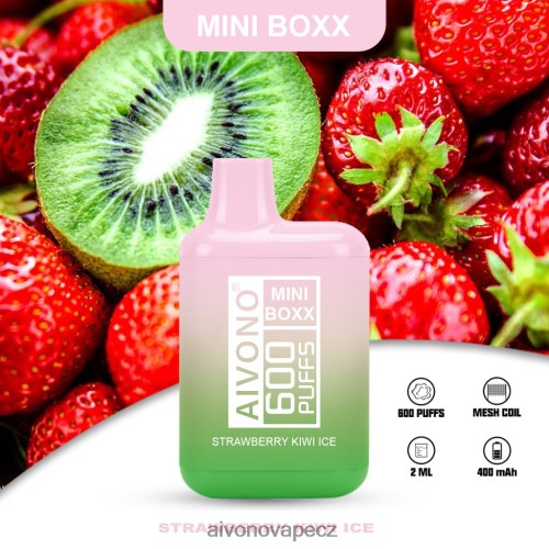 Aivono AIM MINI BOXX 600 jahodový kiwi led N6BL48234 - Aivono Vape CZ