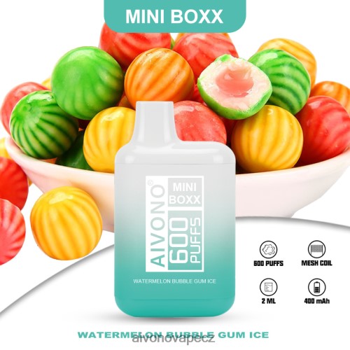 Aivono AIM MINI BOXX 600 vodní meloun žvýkačková led N6BL48235 - Aivono Česko
