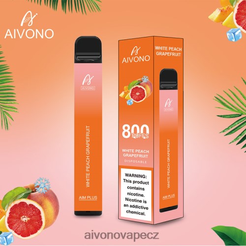 bílý broskvový grapefruit