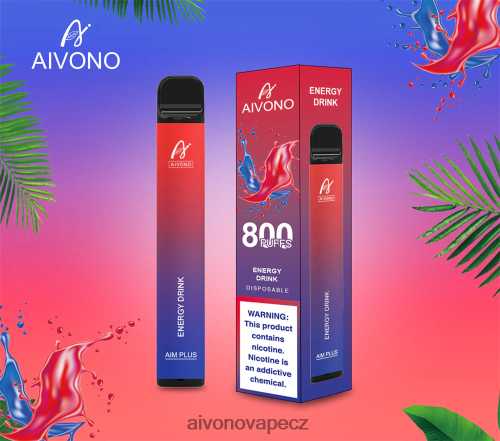 Aivono AIM PLUS 800 energetický nápoj N6BL48201 - Aivono Puffs