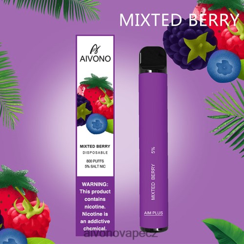 Aivono AIM PLUS 800 smíšené bobule N6BL48188 - Vape Aivono CZ
