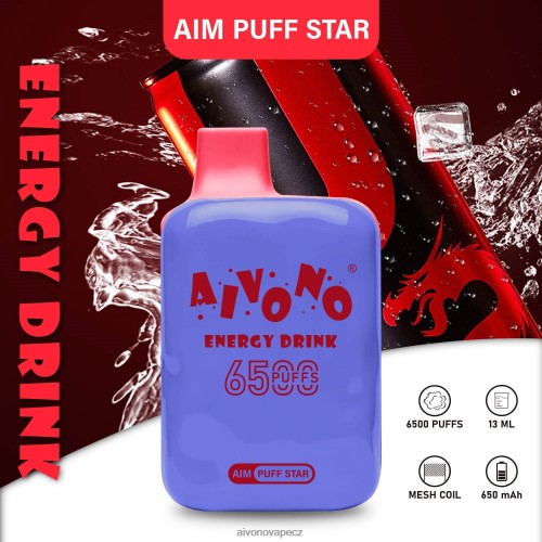 Aivono AIM PUFF STAR 6500 energetický nápoj N6BL48293 - Aivono Puffs
