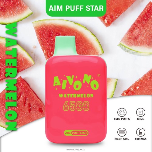 Aivono AIM PUFF STAR 6500 vodní meloun N6BL48291 - Aivono Česko