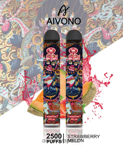 Aivono AIM SNAKE 2500 jahodový meloun N6BL48320 - Vape Aivono CZ