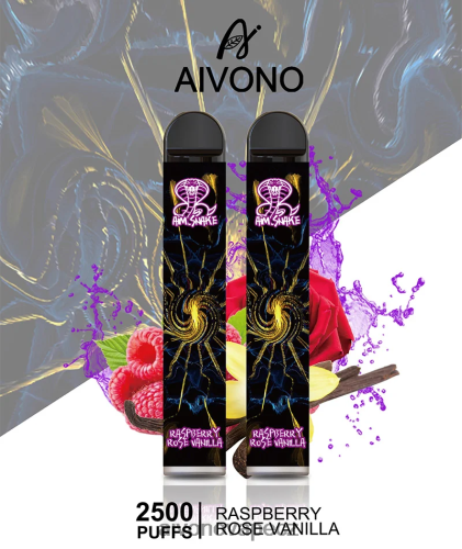 Aivono AIM SNAKE 2500 malinová růže vanilka N6BL48317 - Aivono Puffs
