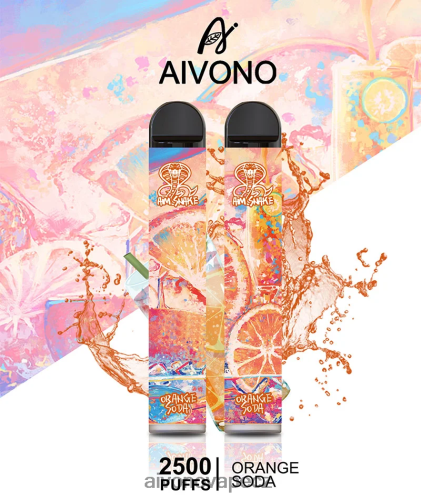 Aivono AIM SNAKE 2500 pomerančová soda N6BL48314 - Aivono Vape CZ