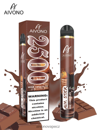 Aivono AIM STICK 2500 vinná čokoláda N6BL48156 - Vape Aivono CZ