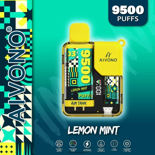 Aivono AIM TANK 9500 citronová máta N6BL4835 - Aivono Česko