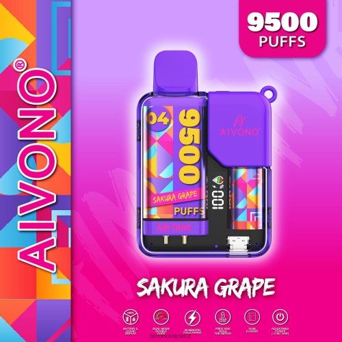 Aivono AIM TANK 9500 hrozen sakura N6BL4836 - Vape Aivono CZ