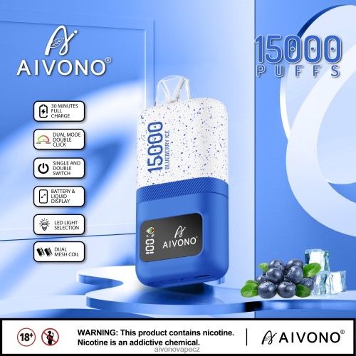 Aivono AIM magic 15 000 borůvkový led N6BL4868 - Vape Aivono CZ