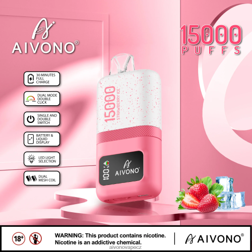 Aivono AIM magic 15 000 jahodový led N6BL4871 - Aivono Česko