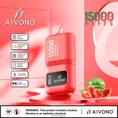 Aivono AIM magic 15 000 jahodový meloun N6BL4858 - Aivono Vape CZ