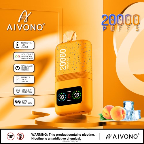 Aivono AIM magic 20 000 broskvový led N6BL4885 - Aivono Puffs