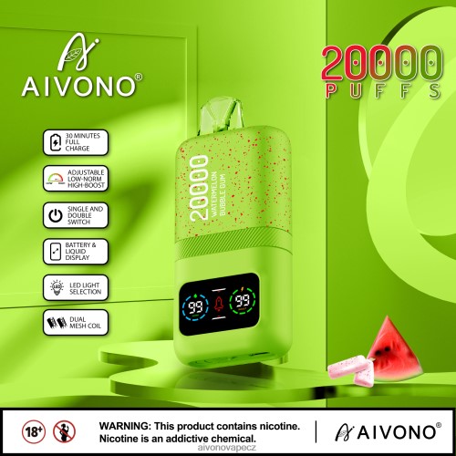 Aivono AIM magic 20 000 melounová žvýkačka N6BL4882 - Aivono Vape CZ
