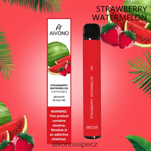 Aivono AIM PLUS 800 jahodový meloun N6BL48196 - Vape Aivono CZ