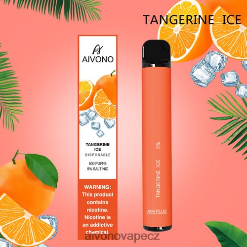Aivono AIM PLUS 800 mandarinkový led N6BL48197 - Aivono Puffs