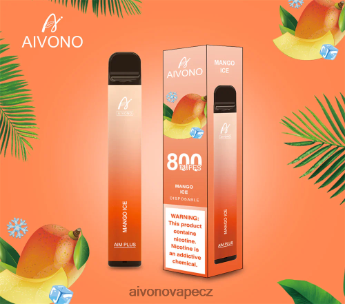 Aivono AIM PLUS 800 mangový led N6BL48184 - Vape Aivono CZ