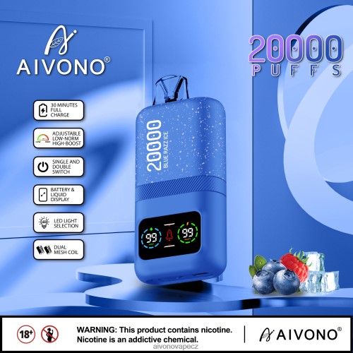 Aivono AIM magic 20 000 modrý razz led N6BL4879 - Aivono Česko