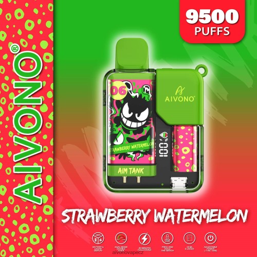 Aivono AIM TANK 9500 jahodový meloun N6BL4846 - Aivono Vape CZ